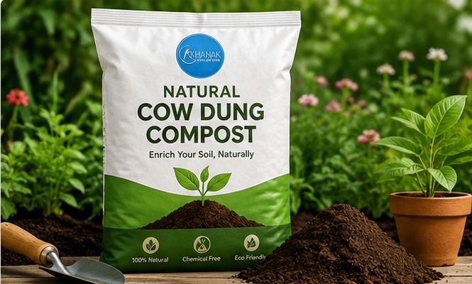 Natural Cow Dung Compost
